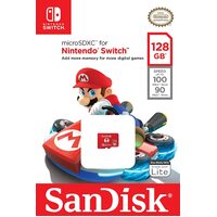 SanDisk 128GB Nintendo Licensed Micro SD Card SDXC UHS-I TF Memory Card For Nintendo Switch SDSQXAO-128G