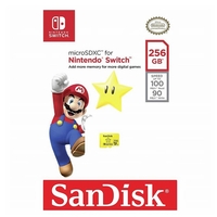 SanDisk 256GB Nintendo Licensed Micro SD Card SDXC UHS-I TF Memory Card For Nintendo Switch
