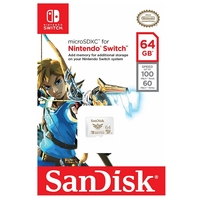 SanDisk 64GB Nintendo Licensed Micro SD Card SDXC UHS-I TF Memory Card For Nintendo Switch