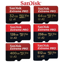 SanDisk Extreme Pro Micro SD Card SDHC UHS-I Action Camera GoPro Memory Card 4K U3 100Mb/s