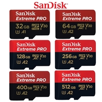 SanDisk Extreme Pro Micro SD Card SDHC UHS-I Action Camera GoPro Memory Card 4K U3 100Mb/s