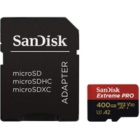 SanDisk Extreme Pro 400GB Micro SD Card SDXC UHS-I Action Camera GoPro Memory Card 4K U3 170Mb/s