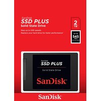 Sandisk SSD 2TB SSD Plus Internal Solid State Drive Laptop 2.5" SATA III SDSSDA-2T00