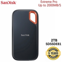 SSD SanDisk 2TB  Extreme Pro Portable NVMe SSD up to 2000MB/s SDSSDE81-2T00-G25