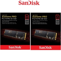 SSD M.2 500GB 1 TB Sandisk Extreme PRO NVMe 3D Solid State Drive SDSSDXPM2 3,400MB/s