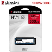 Kingston SSD NV1 500GB PCIe 3.0 NVMe M.2 2280 SSD SNVS/500G 2100MB/s 