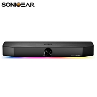 Bluetooth SoundBar Sonicgear Neox 250BT RGB Lightning Cinematic Effect Black