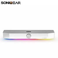 Bluetooth SoundBar Sonicgear Neox 250BT RGB Lightning Cinematic Effect White