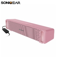 Wired Soundbar Sonicgear U200 Powerful Speaker For Mobile Phone Tablet PC Mint