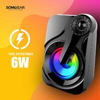 Computer Speaker SONICGEAR TITAN 2 2.0 USB Speaker With Volume Control With Multi Color Led