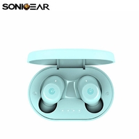 Bluetooth Earbuds Sonicgear Earpump TWS 2 Wireless Headphone Low Latency Mint