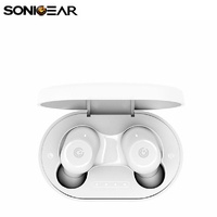 Bluetooth Earbuds Sonicgear Earpump TWS 2 Wireless Headphone Low Latency White