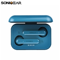 Bluetooth 5.0 Earphone Sonicgear TWS 3+ with Touch Control Lightweight Blue