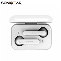Bluetooth 5.0 Earphone Sonicgear TWS 3+ with Touch Control Lightweight White 