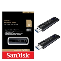 SanDisk USB Extreme GO 64GB 128GB 3.1 Flash Drive Memory Stick CZ800