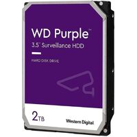 WD Purple 2TB HDD Surveillance Hard Disk Drive Western Digital 5400RPM 3.5" SATA WD22PURZ