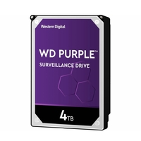 WD Purple 4TB HDD Surveillance Hard Disk Drive Western Digital 5400RPM 3.5" SATA 6Gb/s 64MB Cache