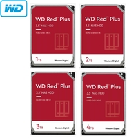 WD Red Plus NAS HDD 1TB 2TB 3TB 4TB PC Hard Disk Drive Western Digital 3.5"