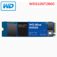 SSD WD Blue SN550 1TB  M.2 2280 NVMe SSD WDS100T2B0C Up to 2400 MB/s
