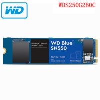 Western Digital WD SSD Blue SN550 250GB M.2 2280 NVMe SSD WDS250G2B0C Up to 2600 MB/s