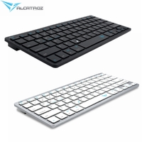 Wireless Bluetooth Keyboard Ultra-slim Alcatroz Xplorer GO! 100BT Black & White